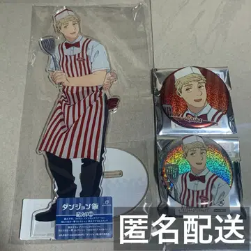 던전밥 일격 컬렉션 캔뱃지 아크릴 스탠드 라이오스