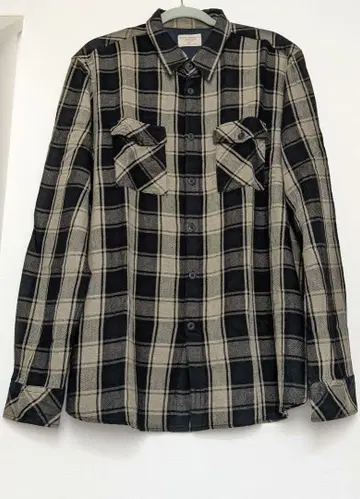 Nudie Jeans 체크 무늬 플란넬 셔츠 XXL 사이즈