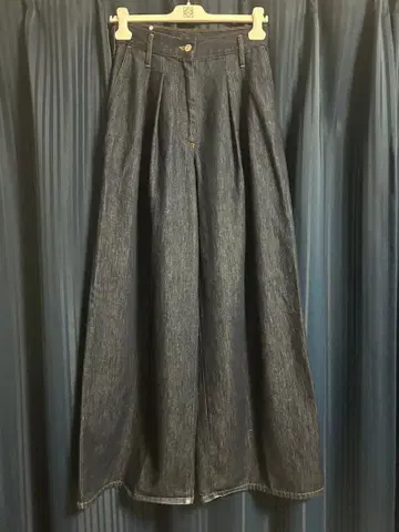 dries van noten 25ss 와이드 데님