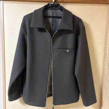 PUBLIC TOKYO 멜톤 숏 기장 블루종