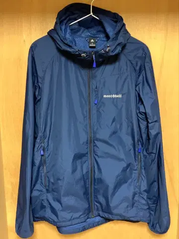 mont-bell 라이트쉘 후드티 Men's 네이비 L