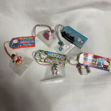 헬로키티 지역 한정판 5개 미사용 새상품