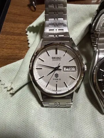 SEIKO TYPE II 쿼츠 3개 세트 가동품 중고