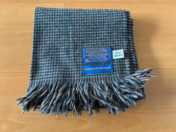 Pendleton 울 100% 체크 무늬 머플러