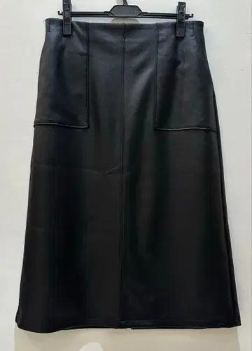 인조 가죽 타이트 스커트 에우르 큐브