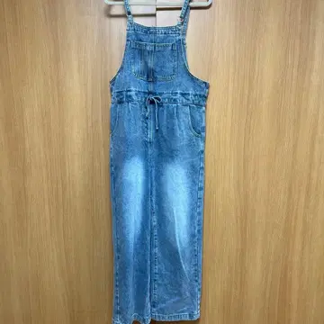 데님 블루 살로펫 오버롤
