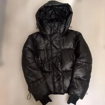 GAP 후드 부착 자켓 블랙