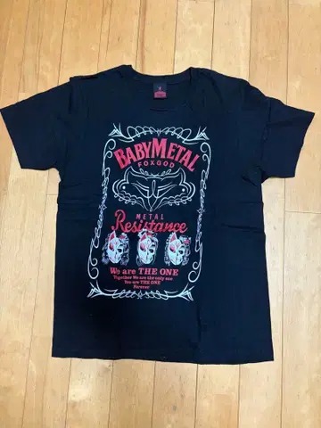 BABYMETAL FOX GOD 티셔츠