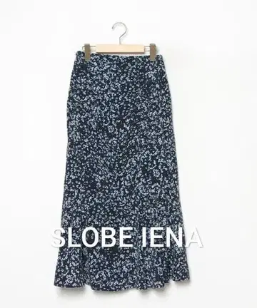 [새상품급] SLOBE IENA 꽃무늬 롱 스커트
