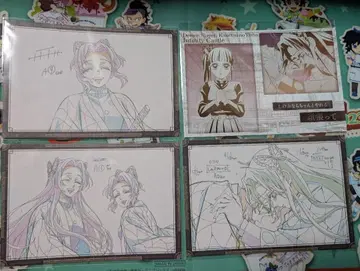 귀멸의 칼날 코쵸우 시노부 카나에 다이닝 나눔 엽서 럭키 드로우