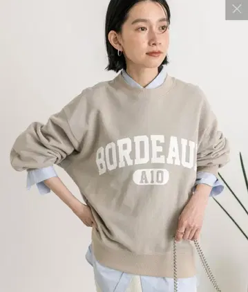리브 드와 BORDEAUX 맨투맨 맨투맨 베이지