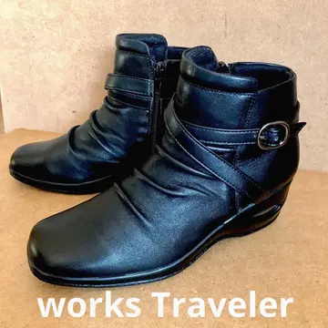 works Traveler 락락 크로스 벨트 디자인 숏부츠