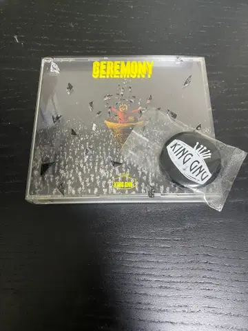 King Gnu CEREMONY 초회 생산 한정판 CD+Blu-ray