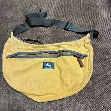 그레고리 구형 택 실버 택 숄더백 덕지