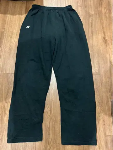 90s 러셀 애슬레틱 스웨트 팬츠 블랙 L