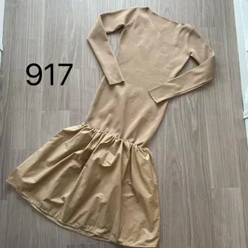 917*maison celon 니트 원피스 도킹 원피스