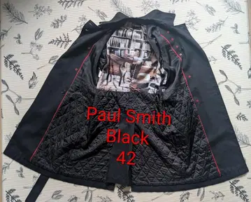 Paul Smith 블랙 트렌치코트 42