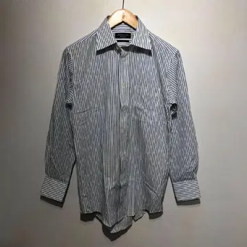 h.n.shirts 스트라이프 긴팔 셔츠 구제 의류