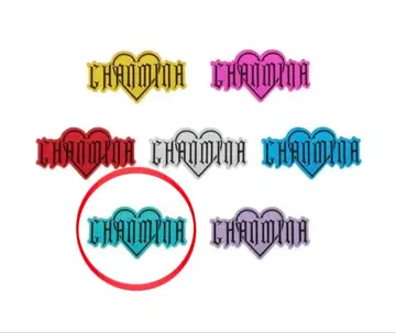 CHANMINA 로얄 파티 굿즈 스티커 아크릴 스티커 스카이블루