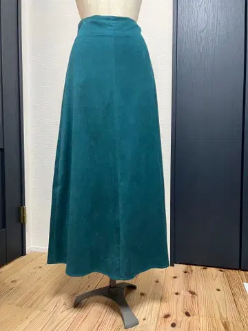 DRESSTERIOR 드레 스테리아 스웨이드풍 맥시 길이 스커트