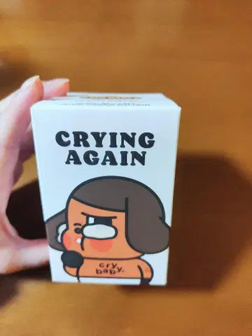 POP MART Crying Again cry baby 피규어