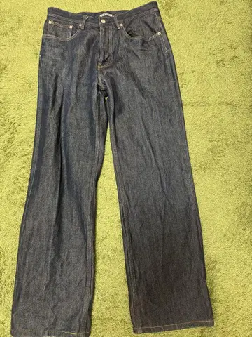 AURALEE HARD TWIST DENIM 5P PANTS 32