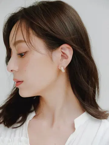 anuans 지르코니아 모티브 귀걸이