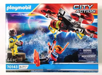 플레이모빌 playmobil 70143 드론으로 다이버 구조