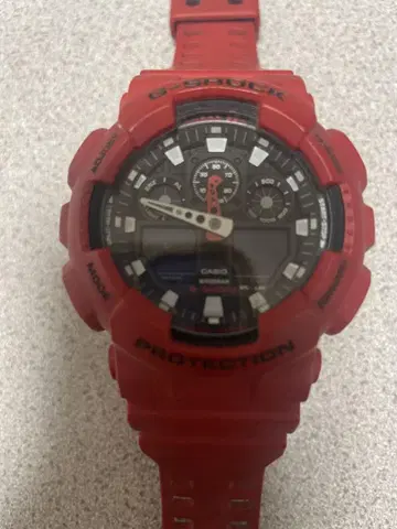 G-SHOCK GA-100 레드