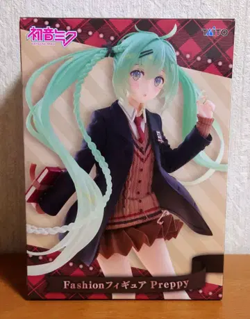 하츠네 미쿠 Fashion Preppy 피규어 개봉 완료