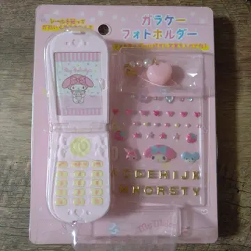 헤이세이 레트로 산리오 폴더폰 사진 홀더 마이멜로디 커스텀 덕질 새상품