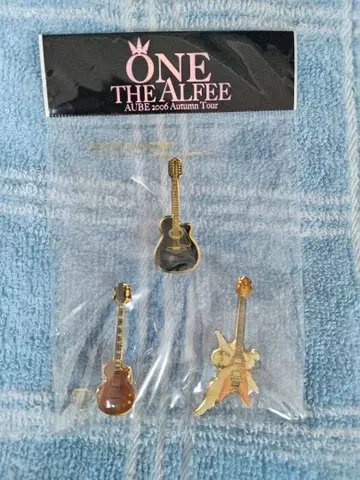 ALFEE 2006 기타 배지 세트