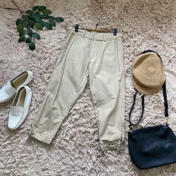 5825 미스틱 크롭 팬츠 [ 1 ] 베이지/치노 팬츠/카고 팬츠/면