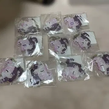 텐키 푸루루 DMM 스크래치 복권 아크릴 키링