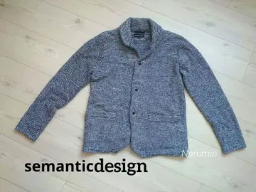 semantic design 몰 가디건 남성용 M 사이즈 가을/겨울