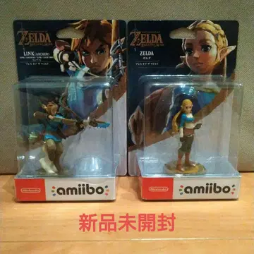 amiibo 젤다의 전설 링크 젤다 세트