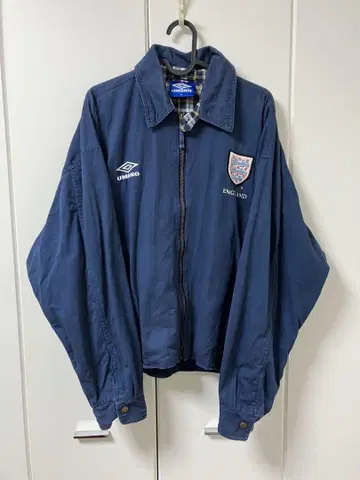 90s UMBRO 블루종 잉글랜드 대표 size:M