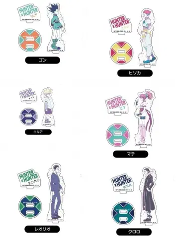 HUNTER x HUNTER 아크릴 스탠드 6체 세트