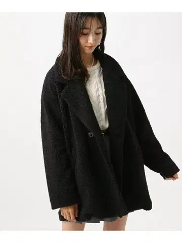 레피피알마리오 루즈 보아 코트 M