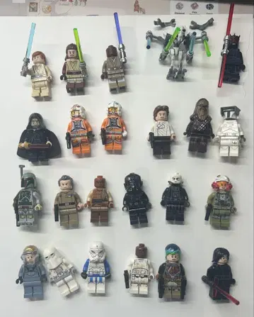 정품 LEGO 스타 워즈 묶음 판매 23체