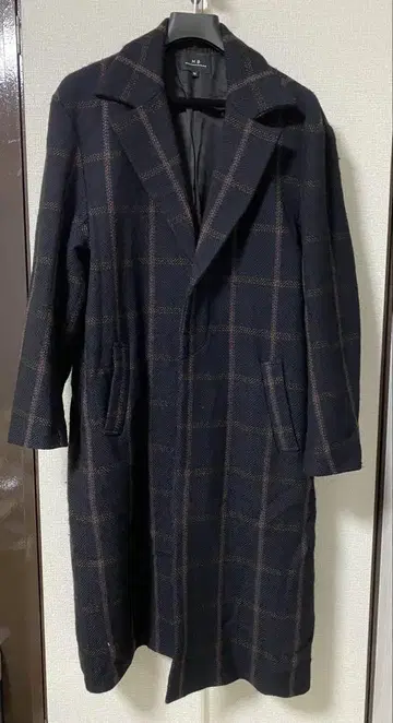 MB 하이엔드 라인 코트 헤링본 네이비 M