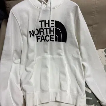 THE NORTH FACE 화이트 후드티 M