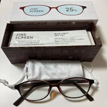 JINS SCREEN 25% 블루라이트 차단 안경