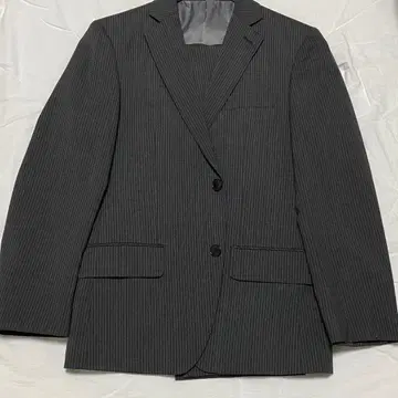 AOKI 남성용 스트라이프 비즈니스 정장 상하의 세트