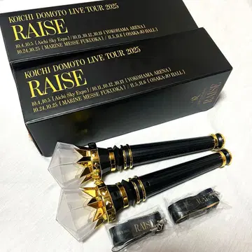 도모토 코이치 KOICHI DOMOTO RAISE 응원봉 2개 세트