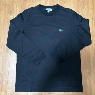 LACOSTE 블랙 긴팔 셔츠