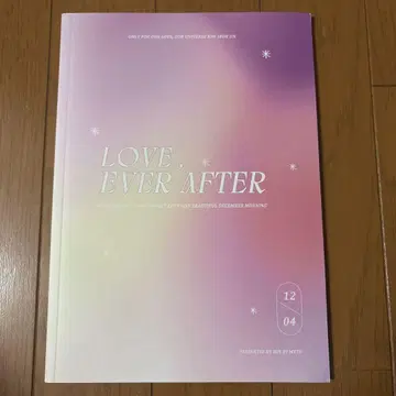 bts 진 전시회 포토북 LOVE EVER AFTER