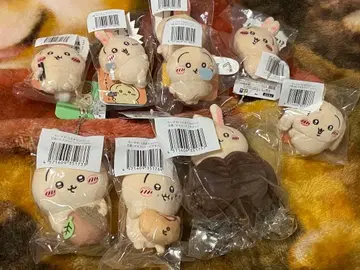 치이카와 토끼 가득 복권 봉제 인형 키링 카눌레 피자 동동이DJ