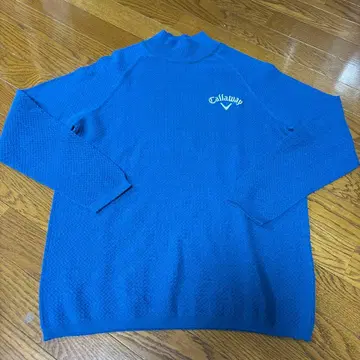 캘러웨이 네이비 터틀넥 스웨터 3l