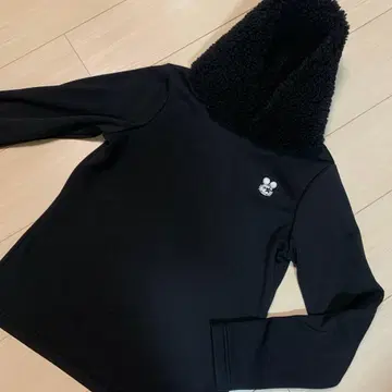 댄스 위드 드래곤 여성용 긴팔 풀오버 블랙 치비드라 사이즈 2